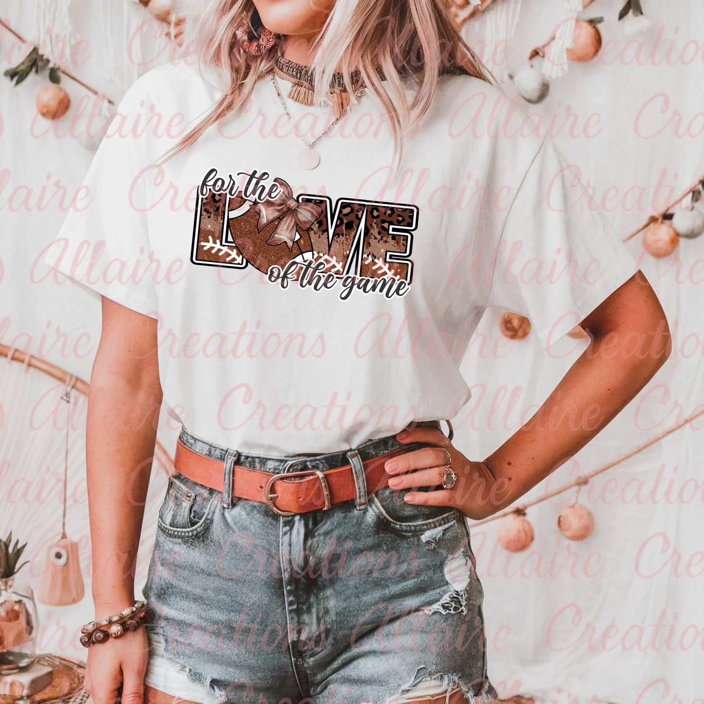 For The Love Of The Game Tee