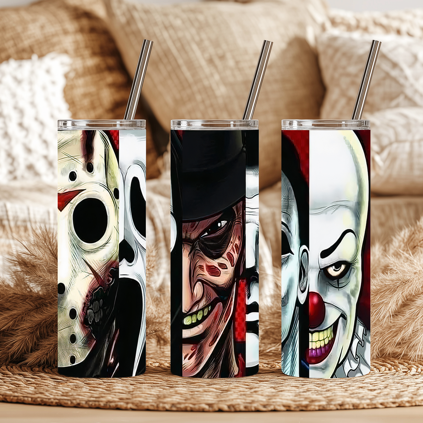 Scary Faces 3.0 20oz Tumbler