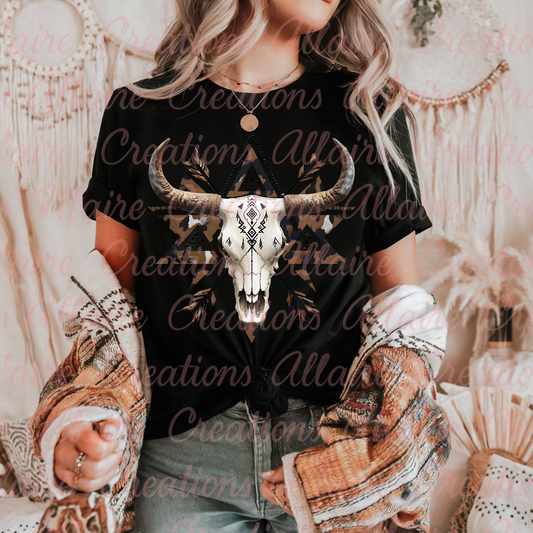 Western Cowskull Tee