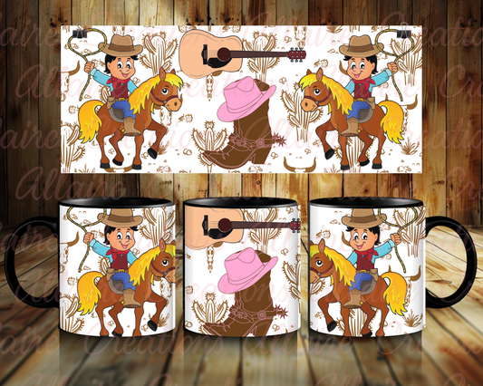 Kids Western Coffee Mug