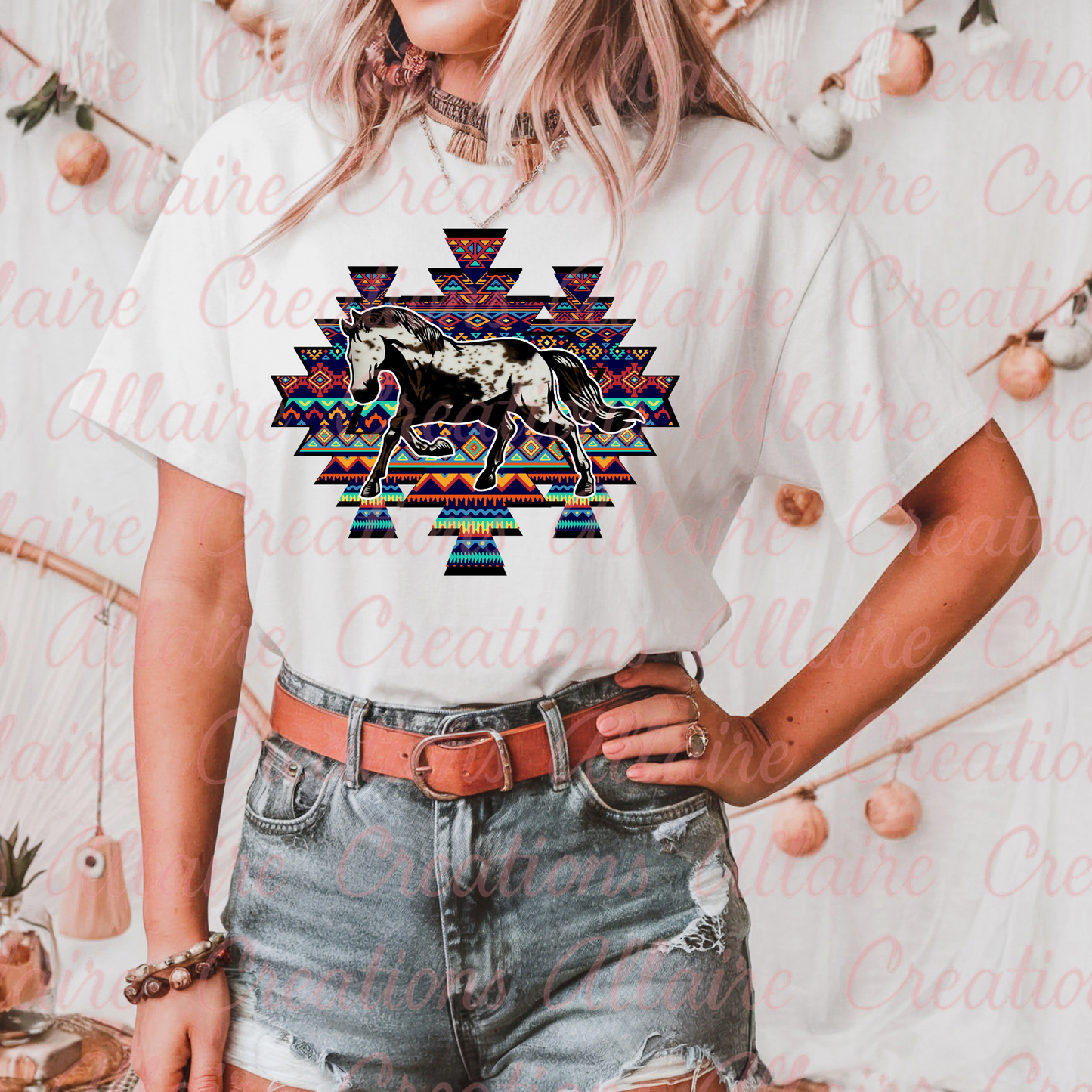 Aztec Horse Tee