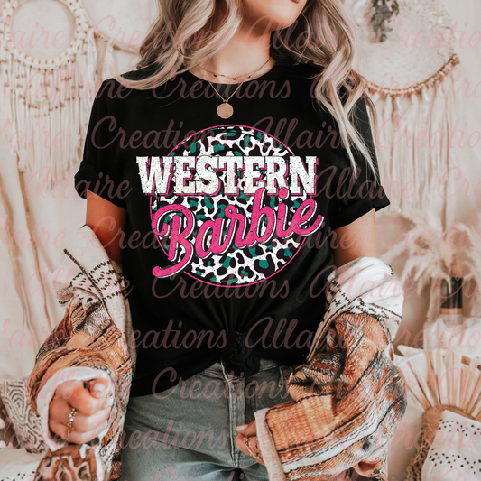 Western Barbie Tee