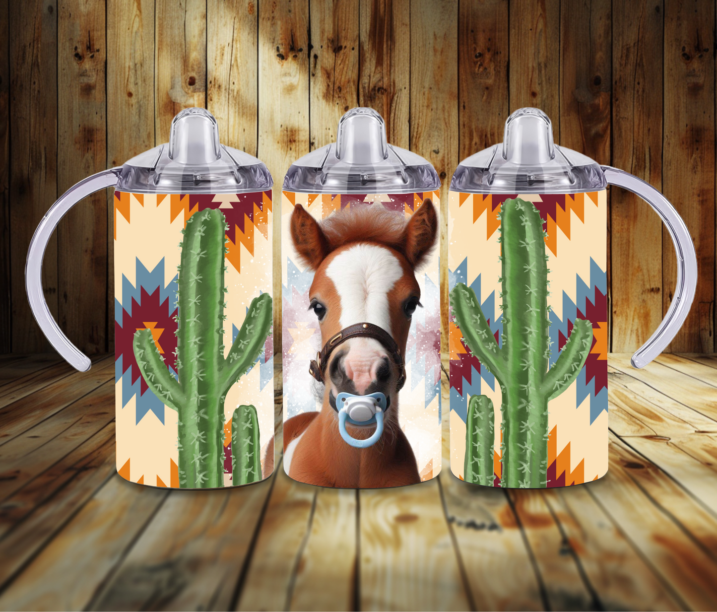 Baby Horse Binky Sippy Cup