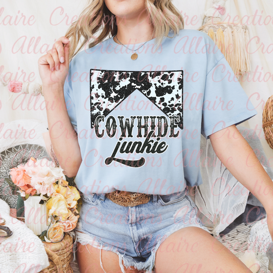 Cowhide Junkie Tee