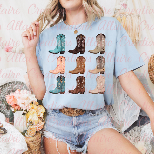 Cowboy Boots Tee