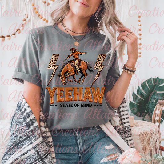 Yeehaw Western Tee
