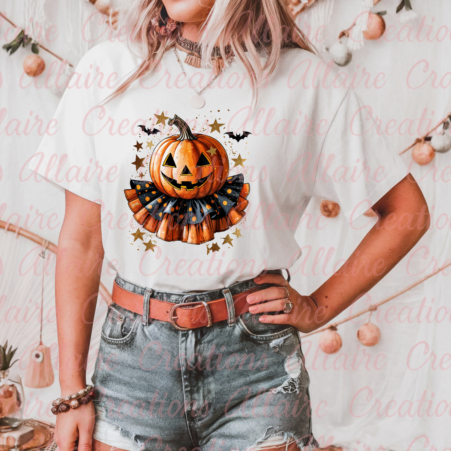 Tutu Pumpkin Tee