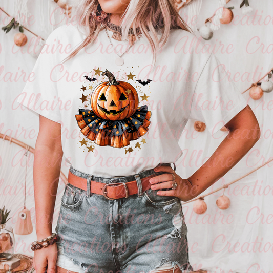 Tutu Pumpkin Tee