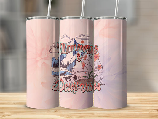 Wildflower Desert 20oz Tumbler