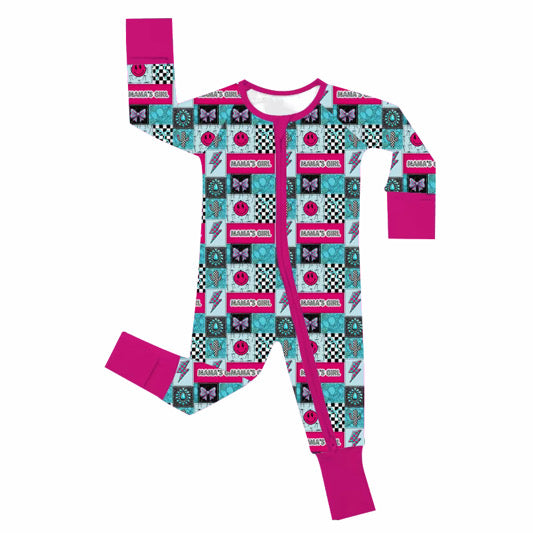 Mama's Girl Bamboo Zipper