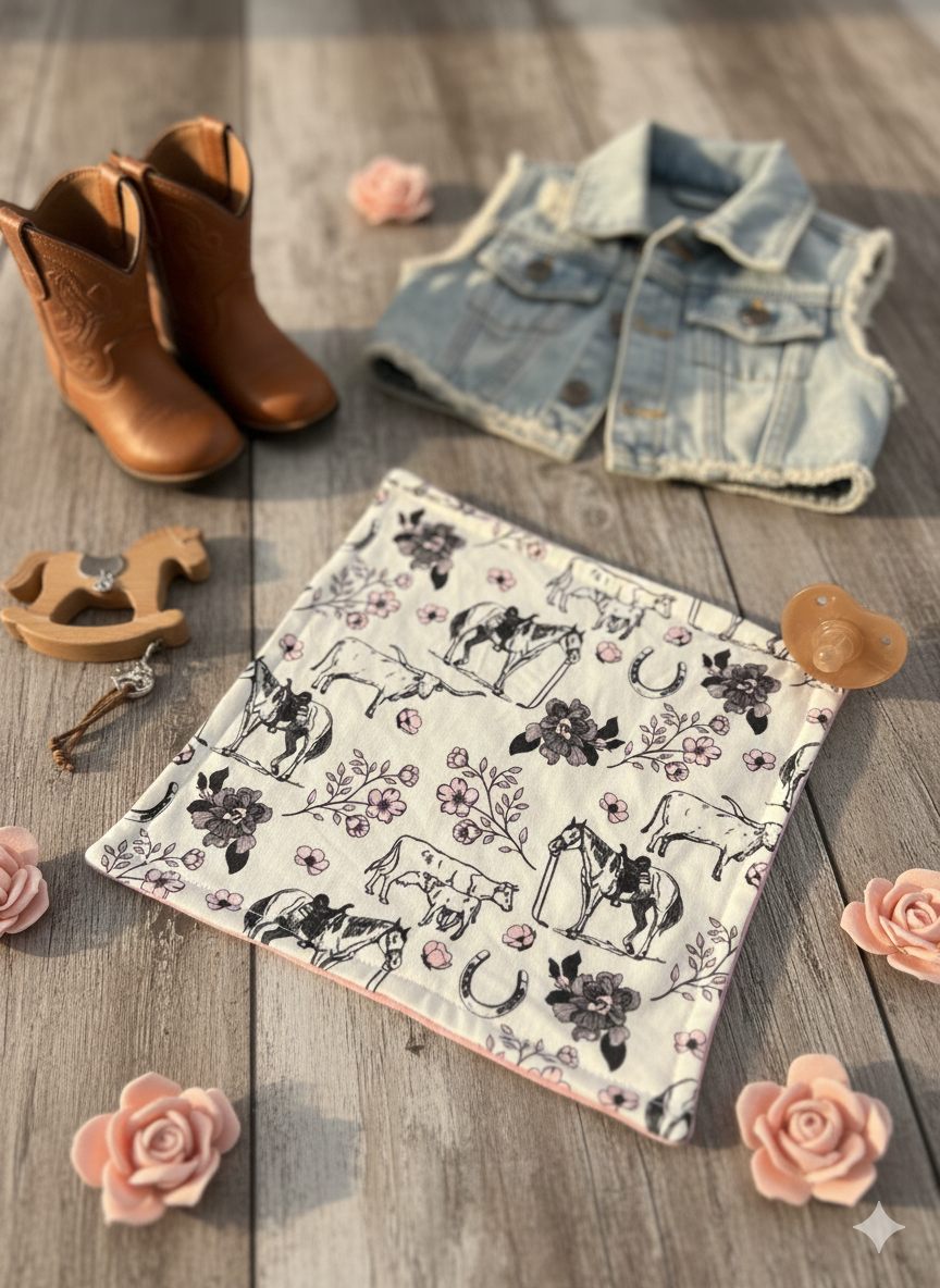Wild Horse Pacifier Blanket