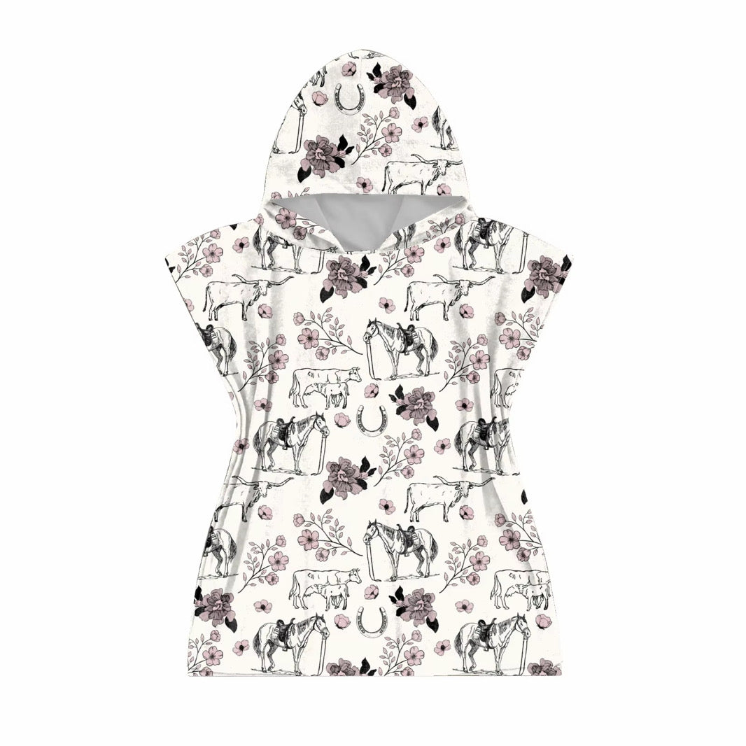 Wild Horse Hooded Towels