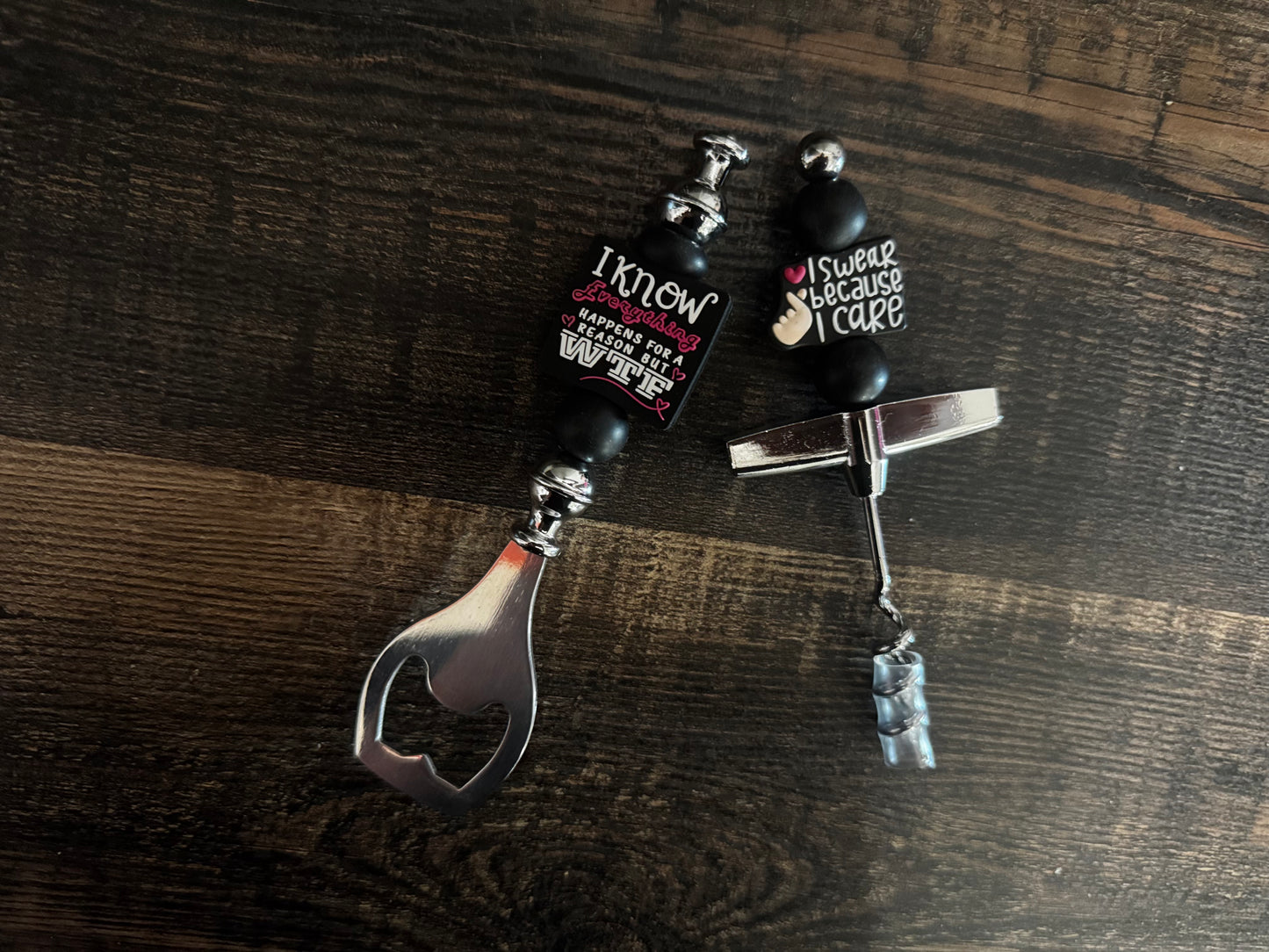 I Sear Because I Can Wine Toppers & Stoppers