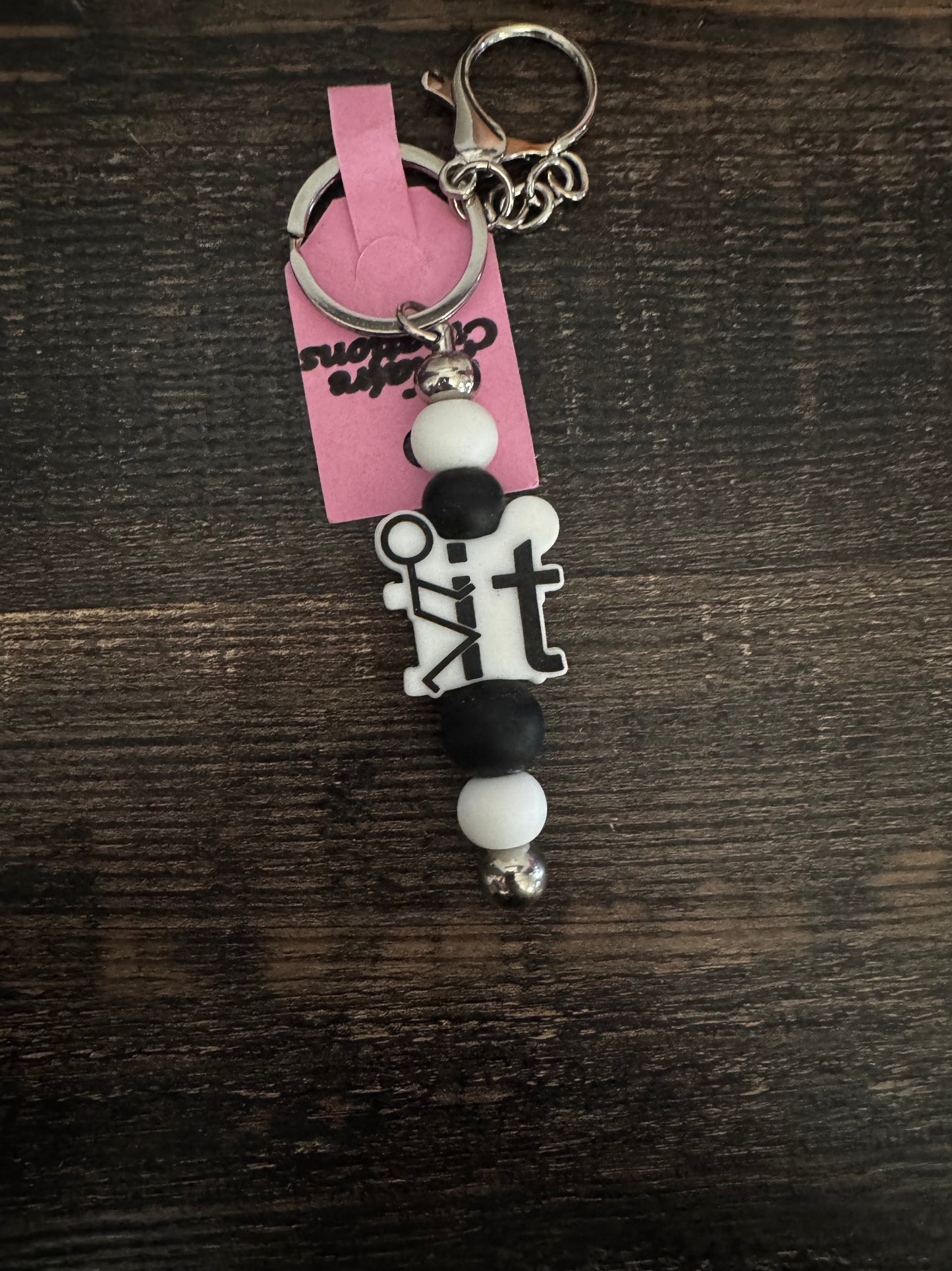 F*ck It Short Keychain