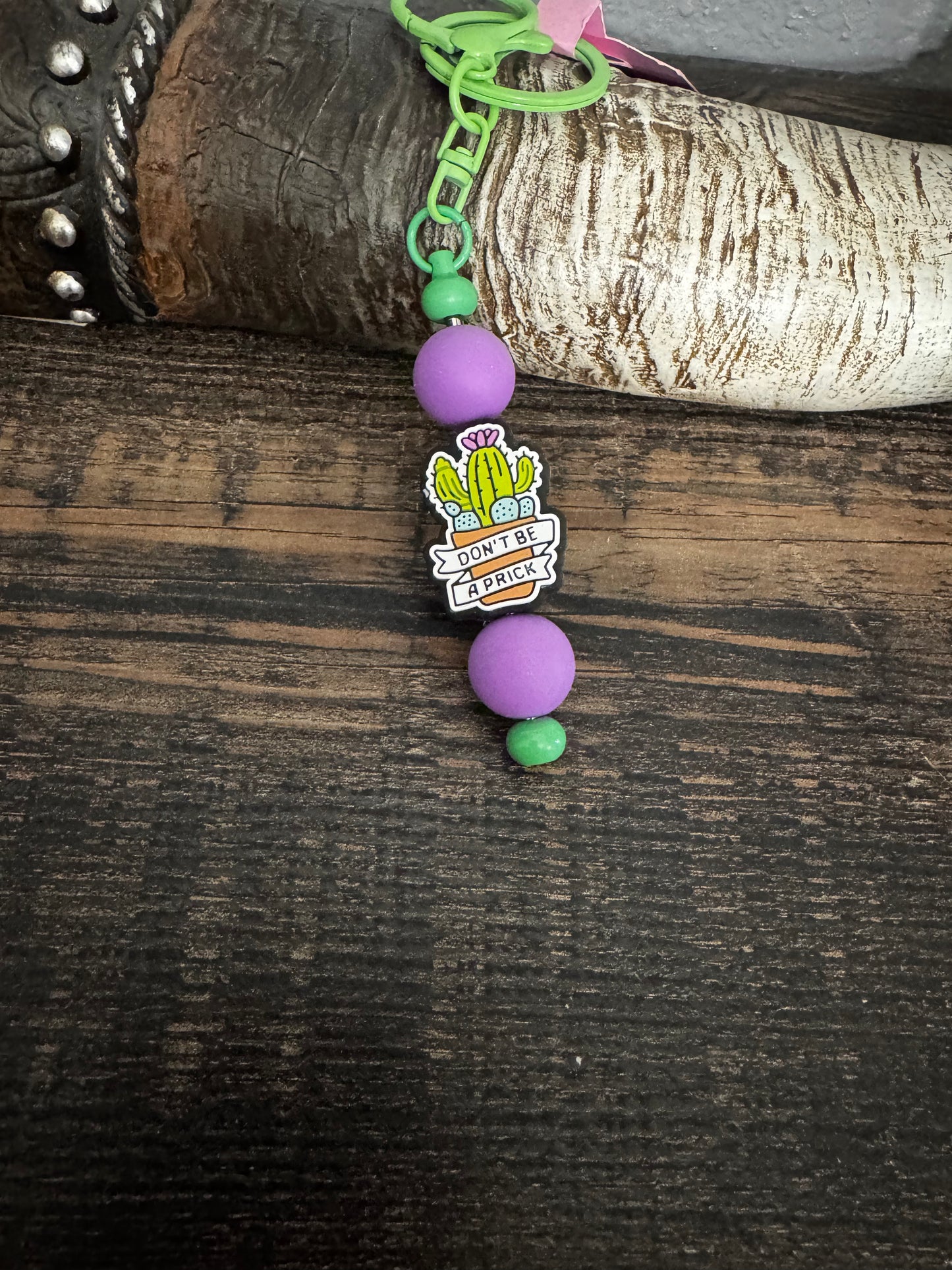 Don't Be A Prick Short Keychain