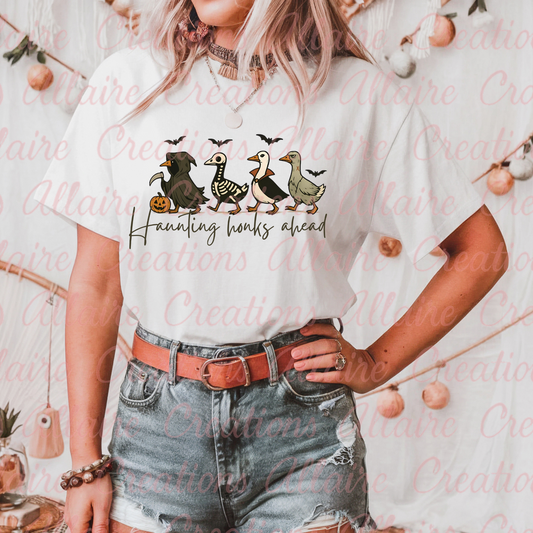 Haunting Honks Ahead Tee