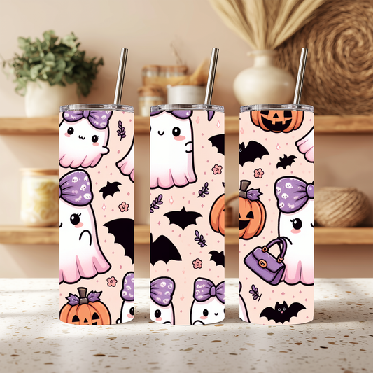 Pink Ghost 20oz Tumbler