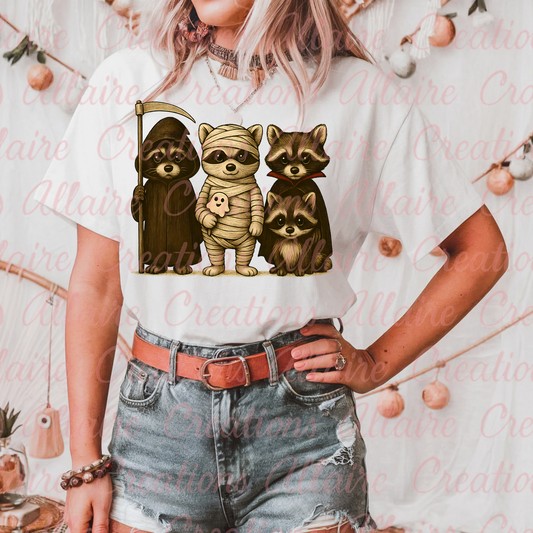 Scary Raccoons Tee