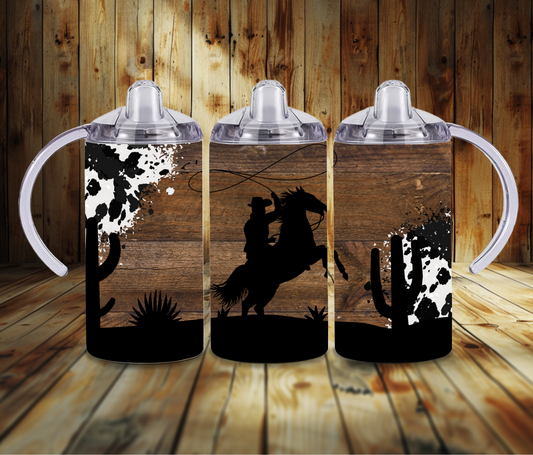 Cowboy Sunset Sippy Cup