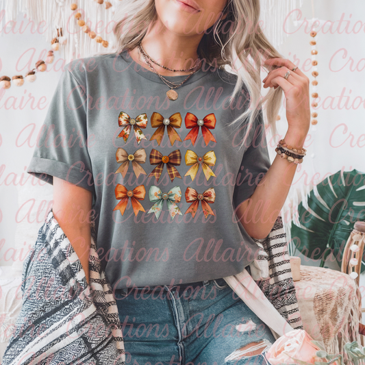 Fall Bows Tee