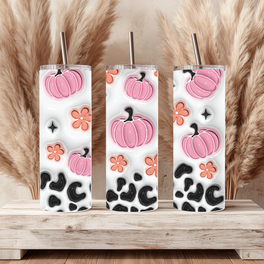 Pink Pumpkin 20oz Tumbler