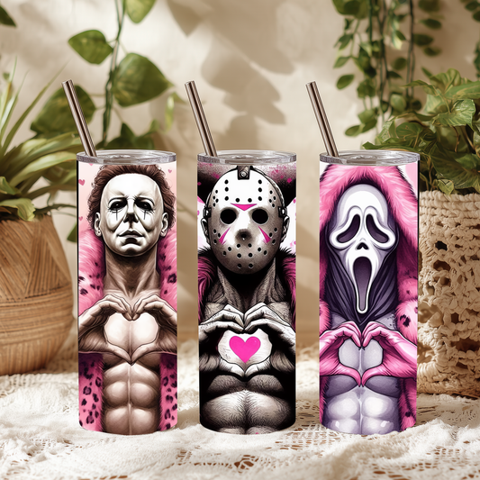 Pink Halloween Body 20oz Tumbler