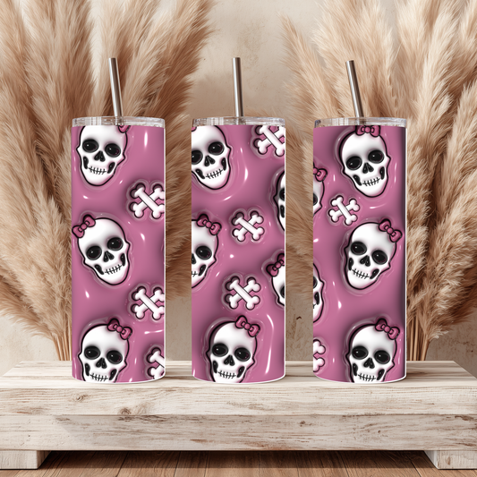 Skull Halloween 20oz Tumbler