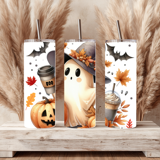 Ghost Pumkin 20oz Tumbler