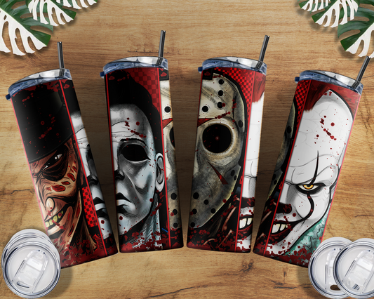 Scary Faces 2.0 20oz Tumbler