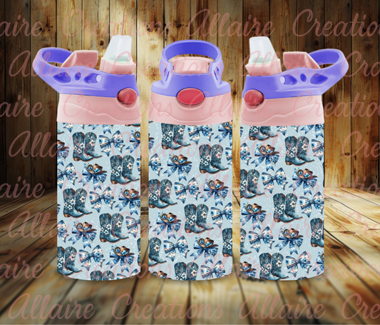 Bow Cowgirl Boots Flip Cups