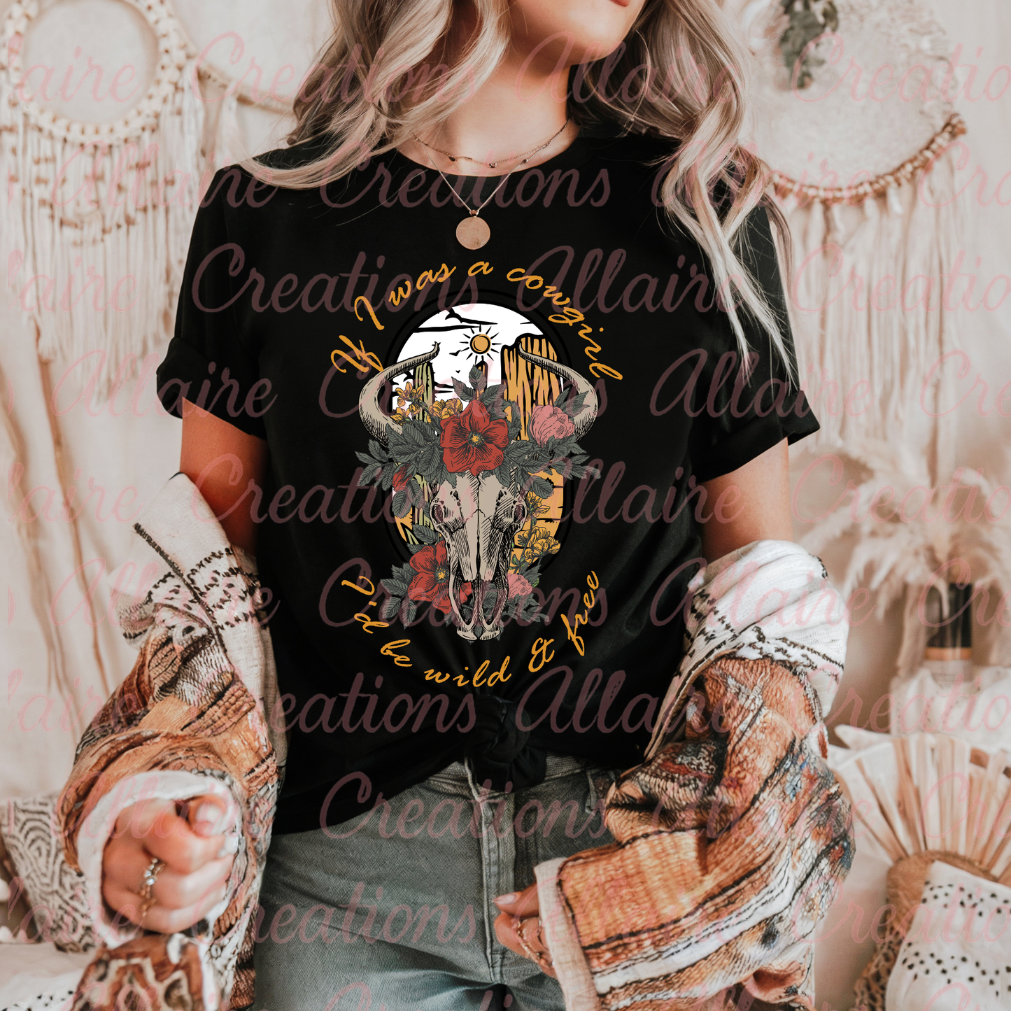 If I Was A Cowgirl Tee