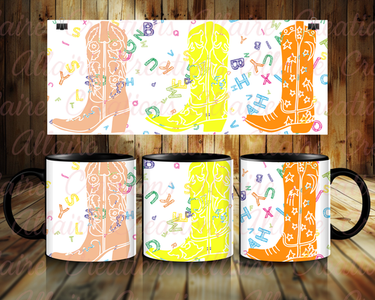 Cowboy Boots Coffee Mug
