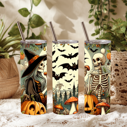 Witch Skeleton  20oz Tumbler
