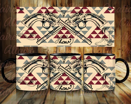 Aztec Guns  Coffee Mug