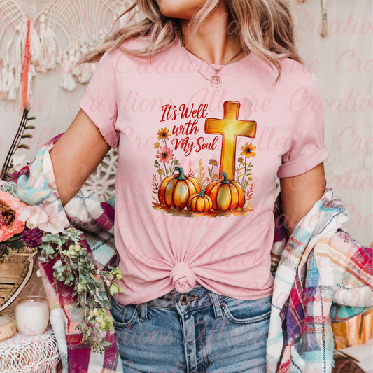 Fall Cross Tee