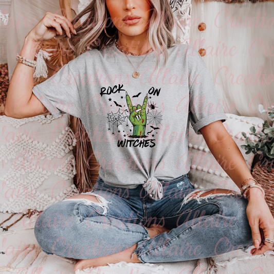 Rock On Witches Tee