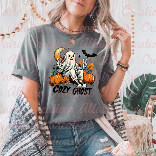 Cozy Ghost Bat Tee