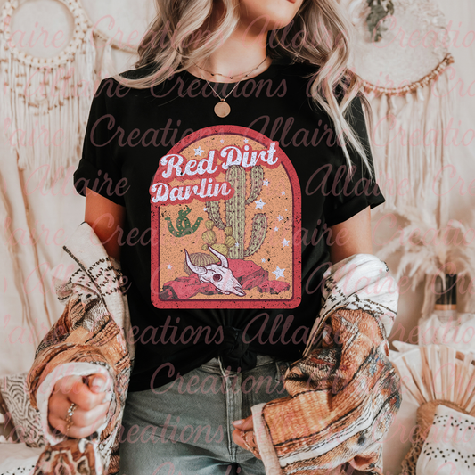 Red Dirt Darlin Tee