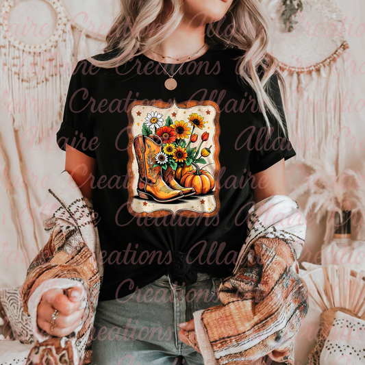 Fall Boots Tee