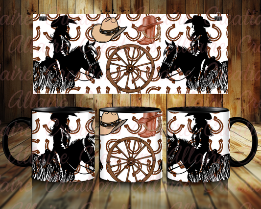 Cowboy Horseshoe Coffee Mug
