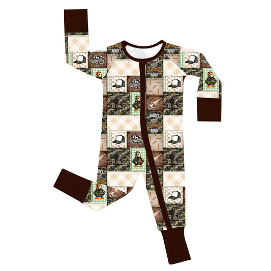 Daddy's Little Hunting Buddy  Bamboo Zipper