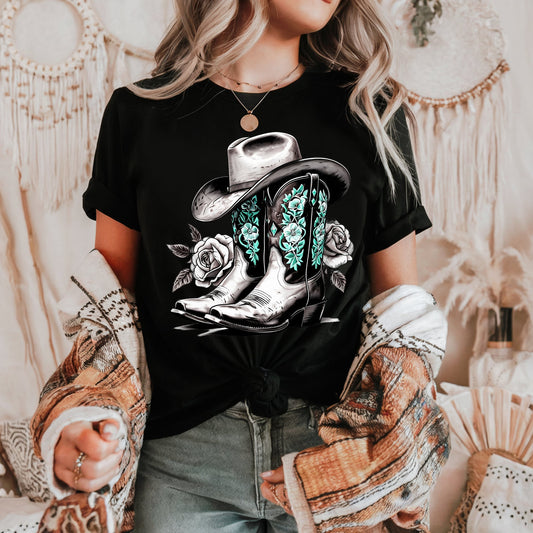 Western Boots Tee