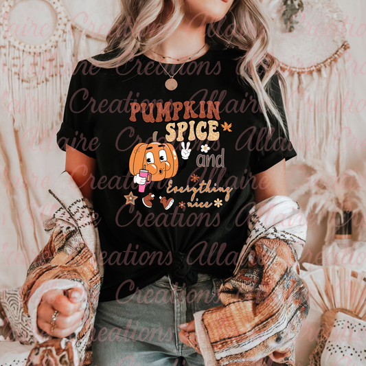 Pumpkin Spice Everything Nice Tee