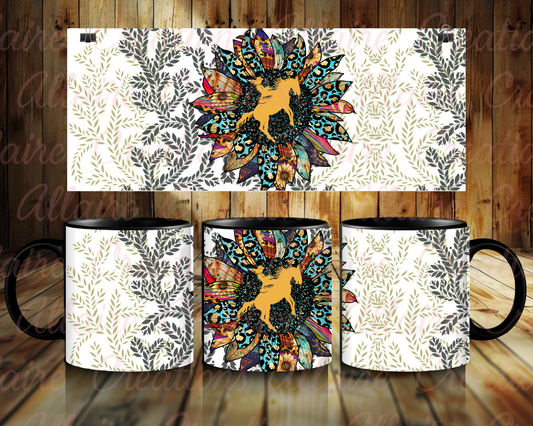 Western Flower Coffee Mug