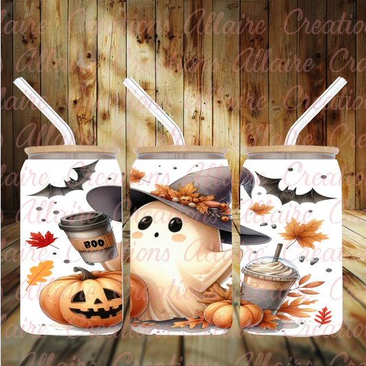 Ghost Fall Glass Tumbler