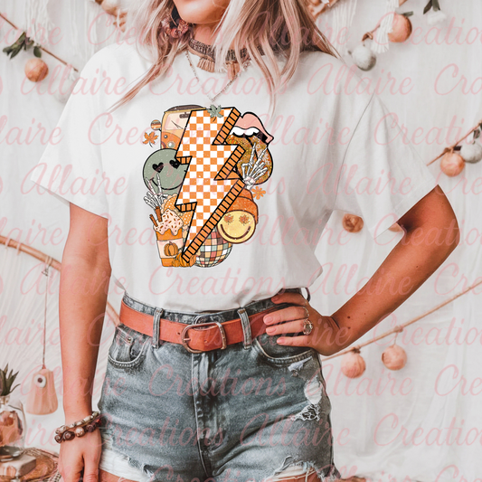 Lightning Bolt Fall Tee