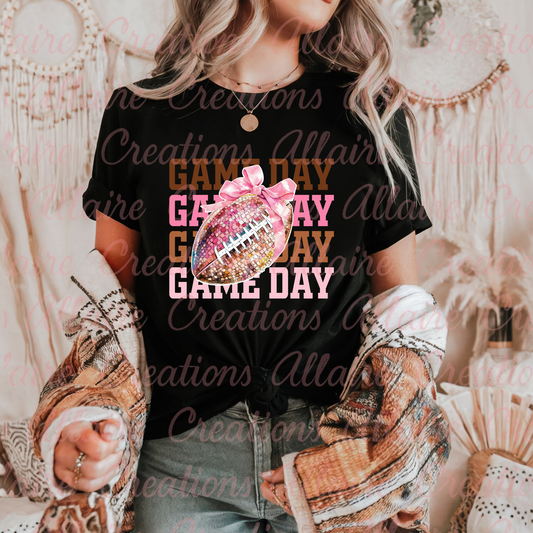 Pink Game Day Tee