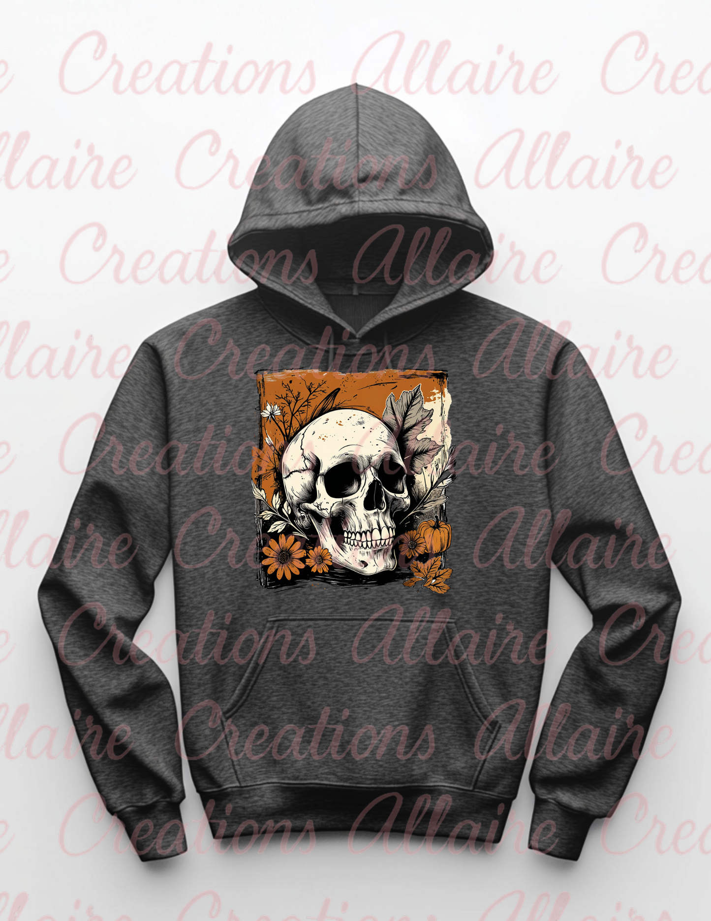 Skull Fall Hoodies