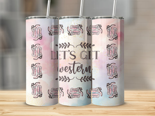 Lets Get Western 20oz Tumbler