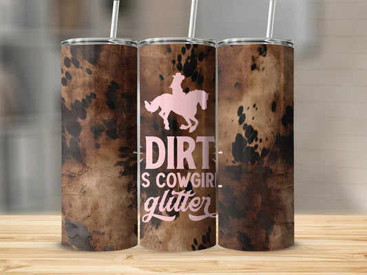 Cowgirl glitter 20oz Tumbler